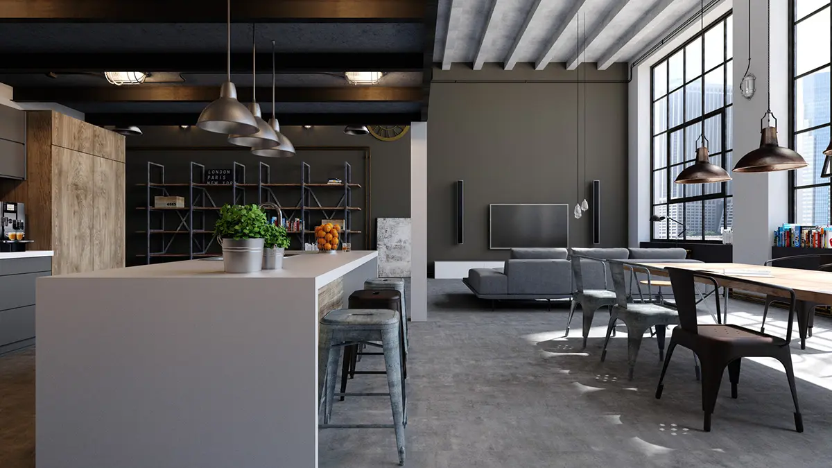 Kitchen — First Unicorn Interiors project, Dubai