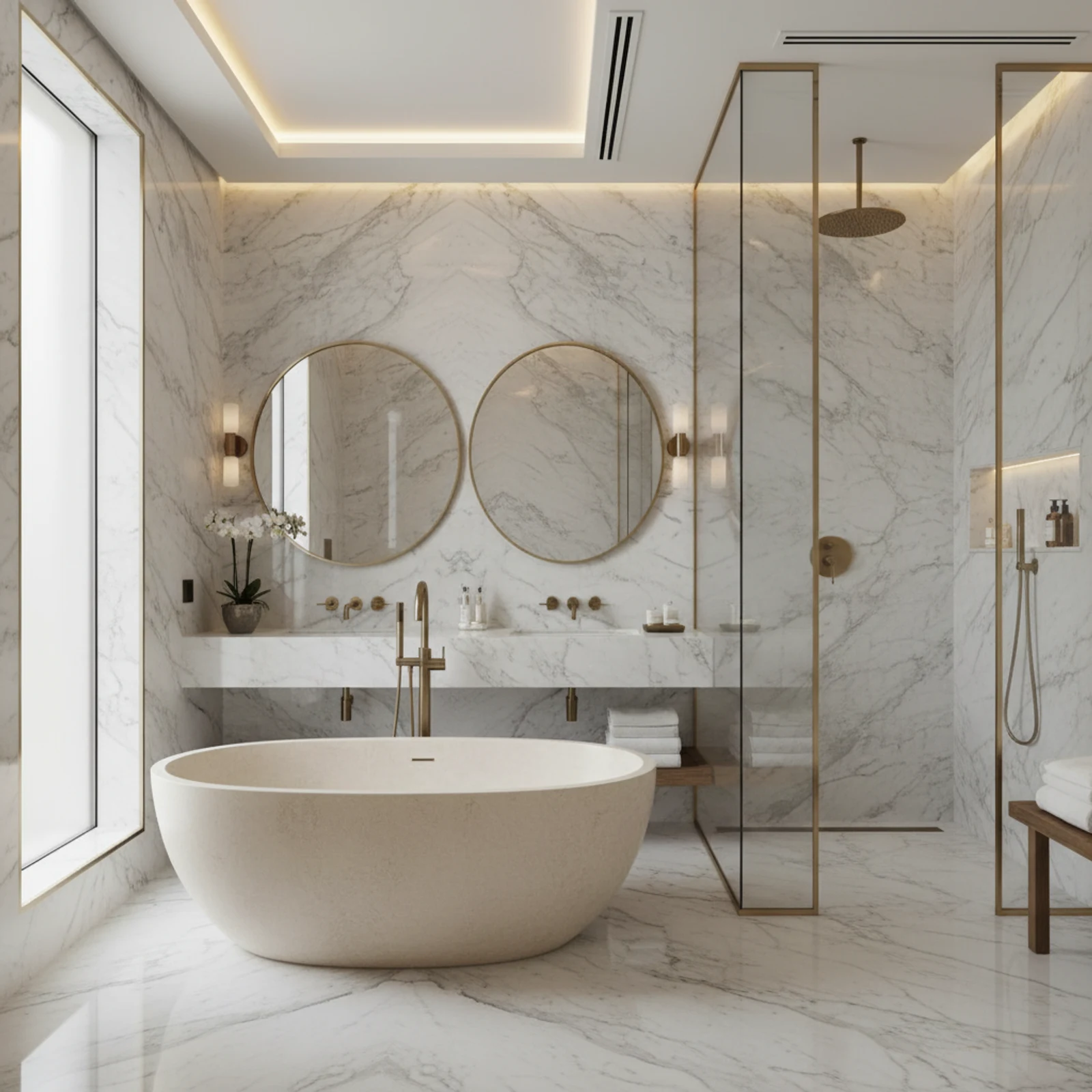 Bathroom renovation dubai — First Unicorn Interiors project, Dubai