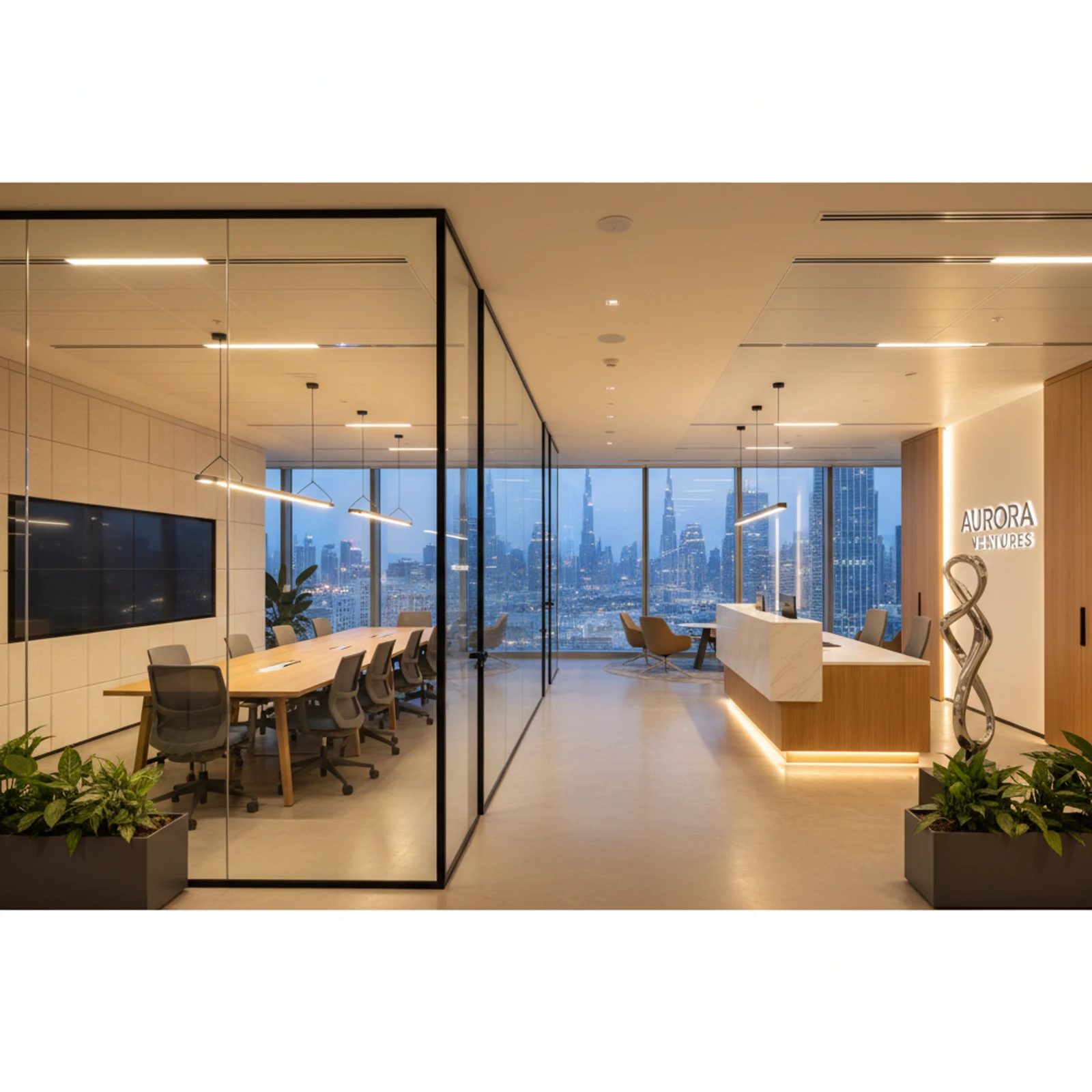 Office fit out dubai — First Unicorn Interiors project, Dubai