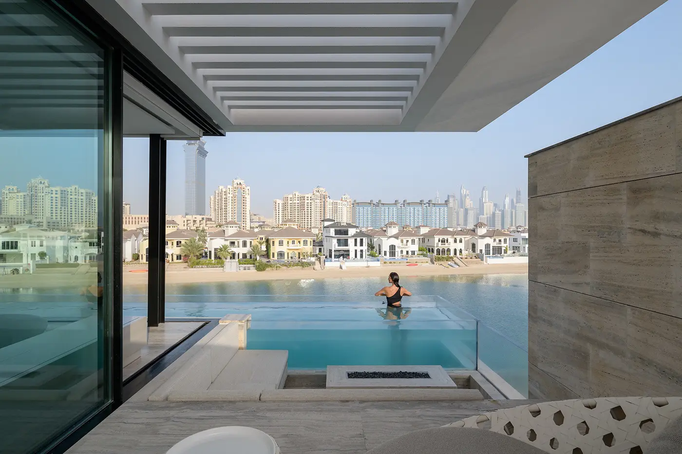 Exterior — Curved Modern Facade, Solar installation Dubai