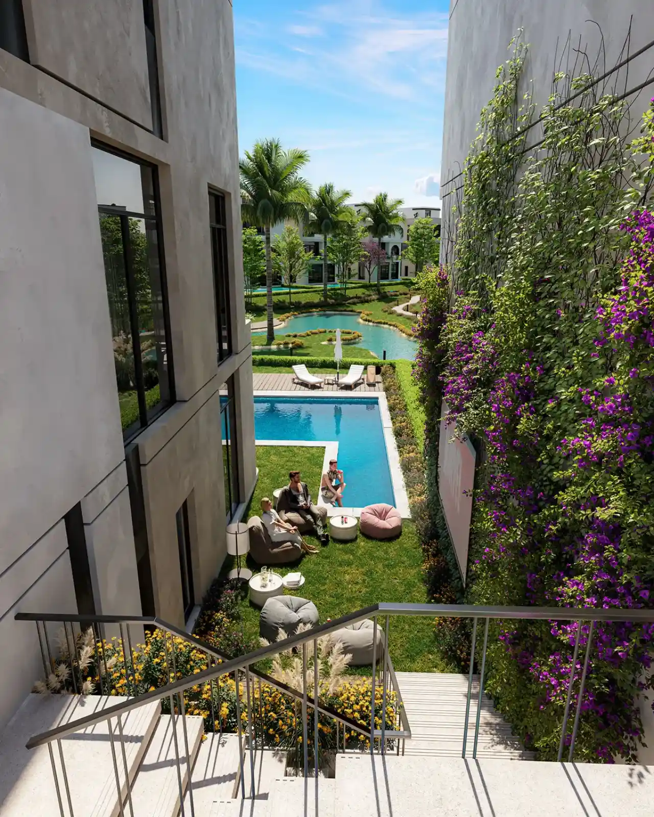 Pool renovation, Jumeirah Golf Estates