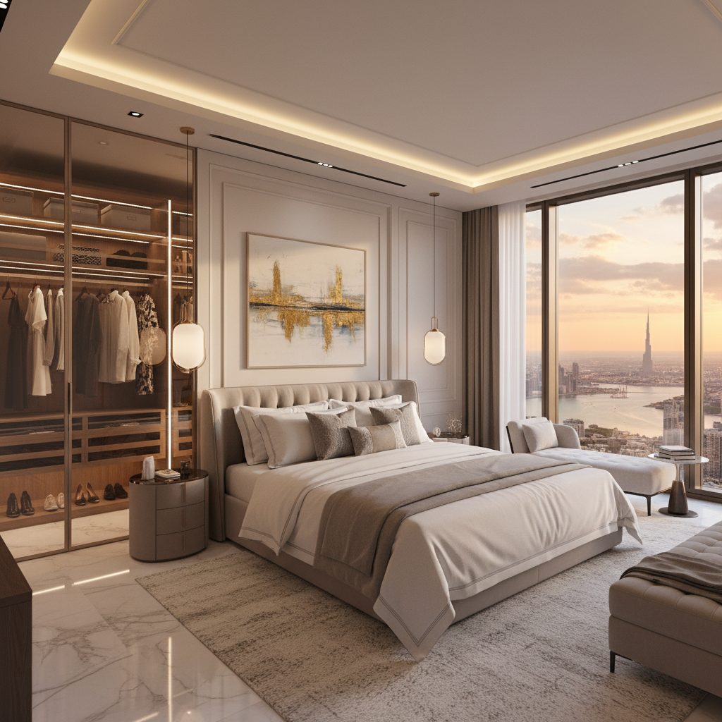 3D architectural render and engineering drawing package prepared for Dubai authority approval submission