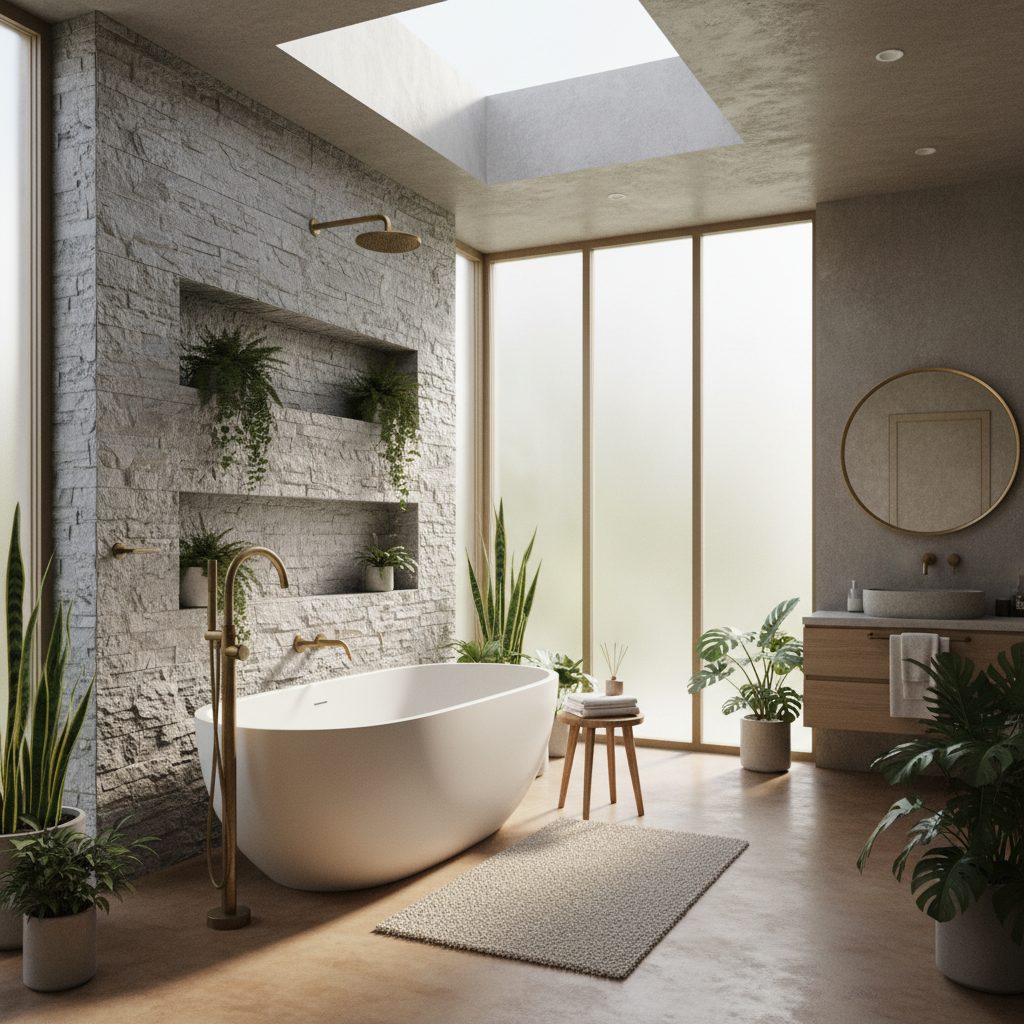 Spa treatment room interior fit-out