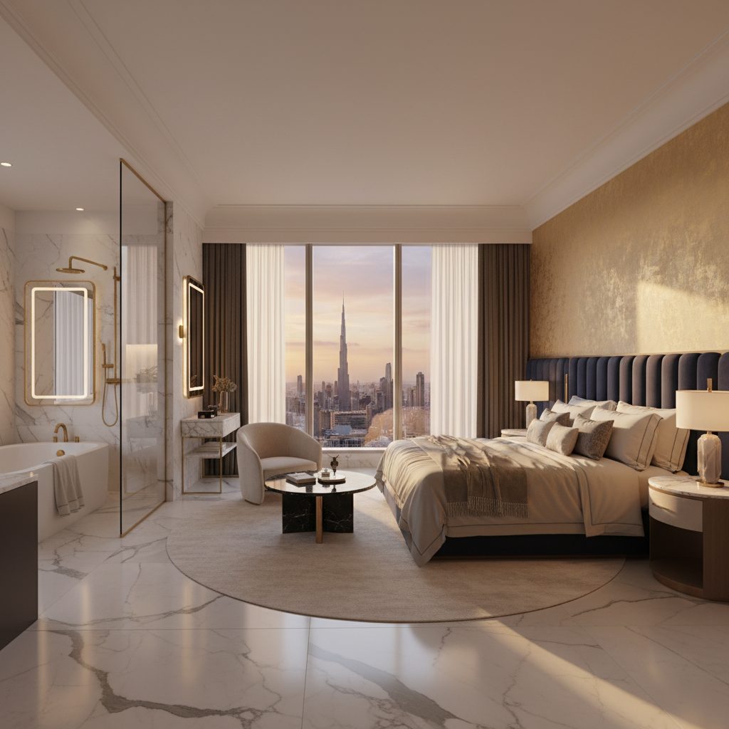 Hotel Renovation project in Jumeirah Village Circle, Dubai by First Unicorn Interiors