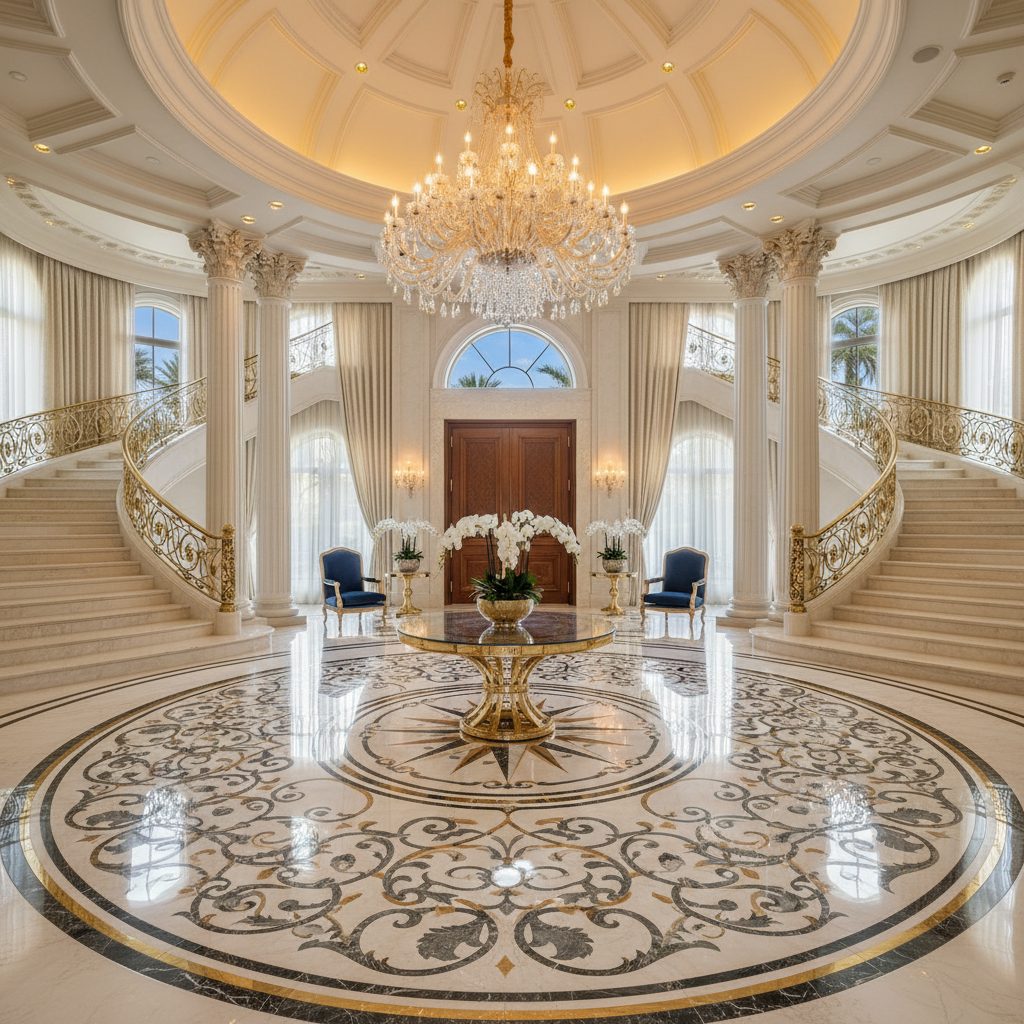 Hallway — First Unicorn Interiors project, Dubai