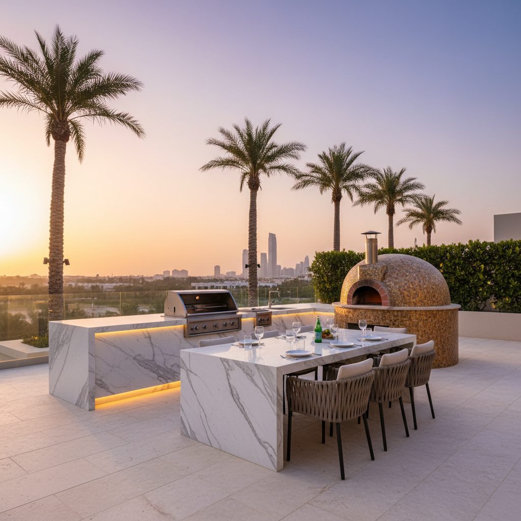 Terrace — First Unicorn Interiors project, Dubai