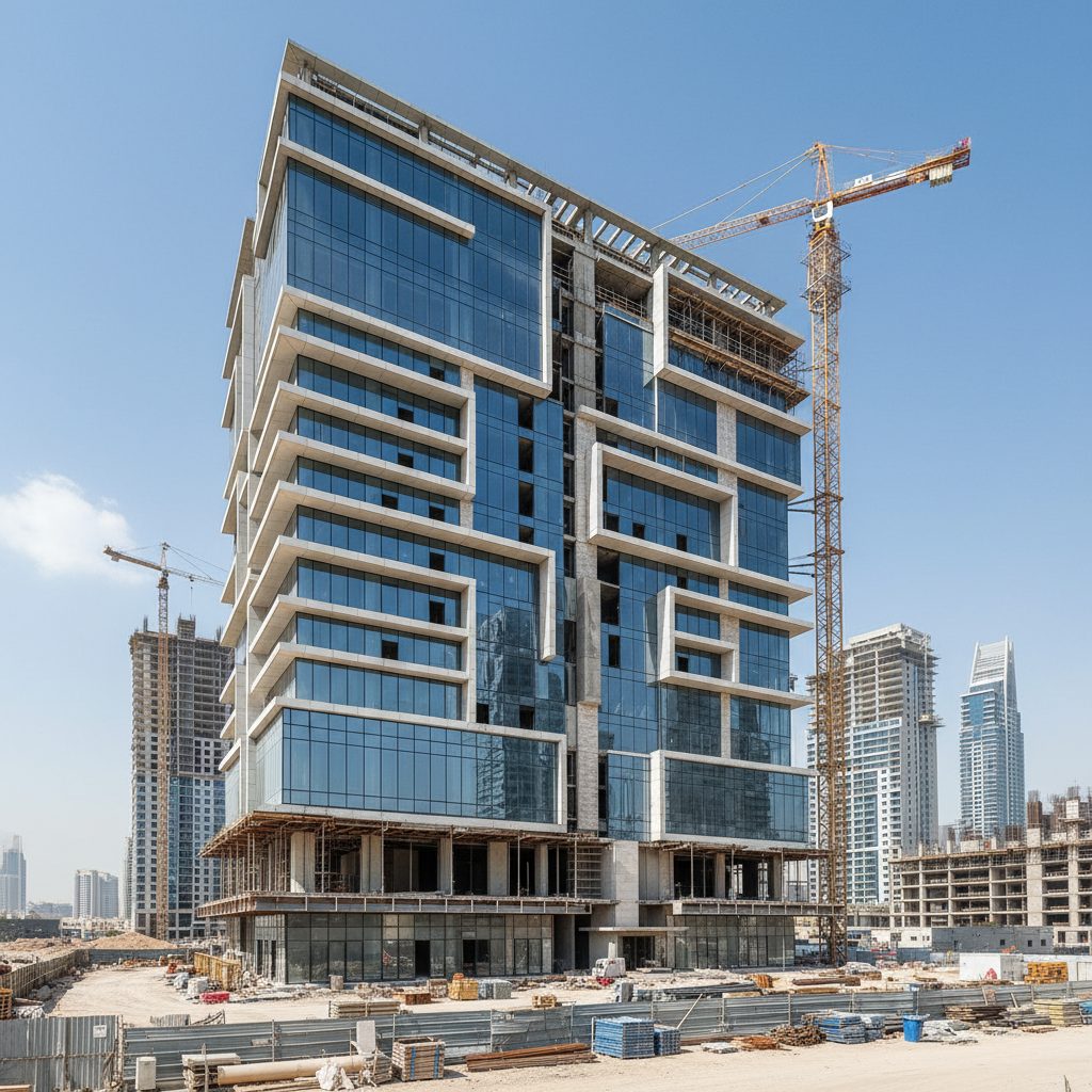 Mixed-use mid rise Dubai