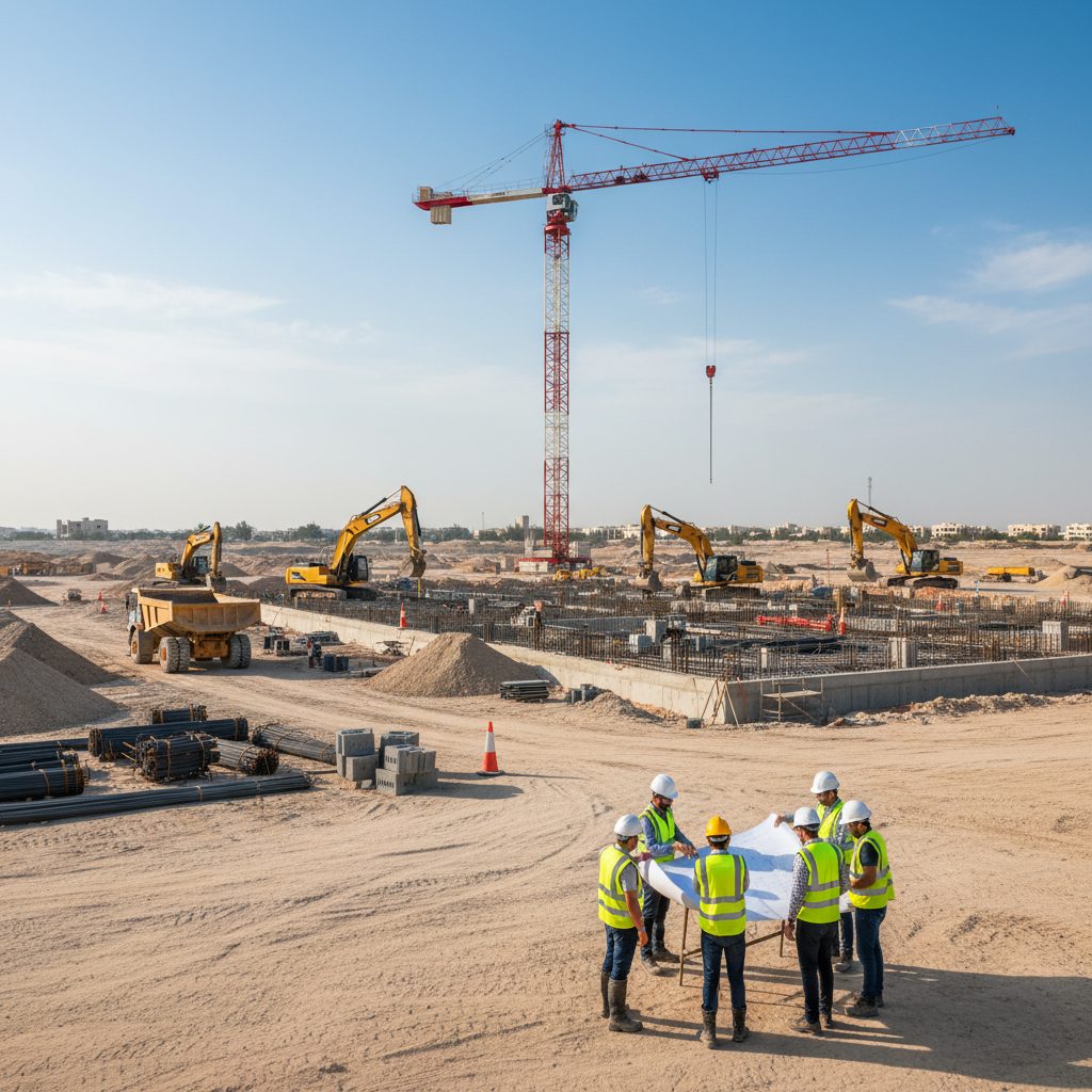 Construction permit coordination in Dubai