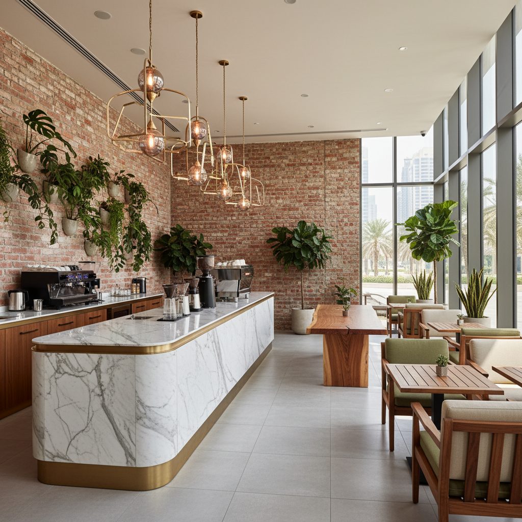 Restaurant & Café Fit-Out project in DIFC, Dubai by First Unicorn Interiors