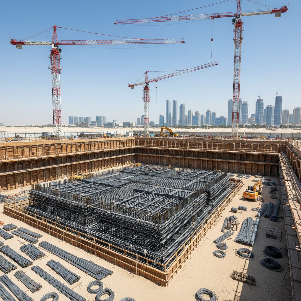 Major foundation works Dubai