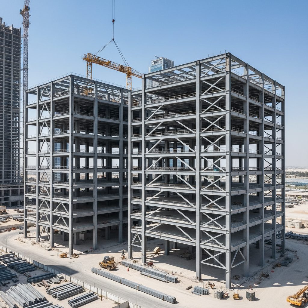 Steel structural work Dubai
