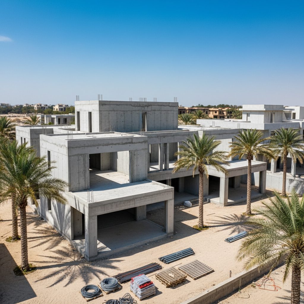 Plot Construction in District One — Stone & finishes — First Unicorn Interiors
