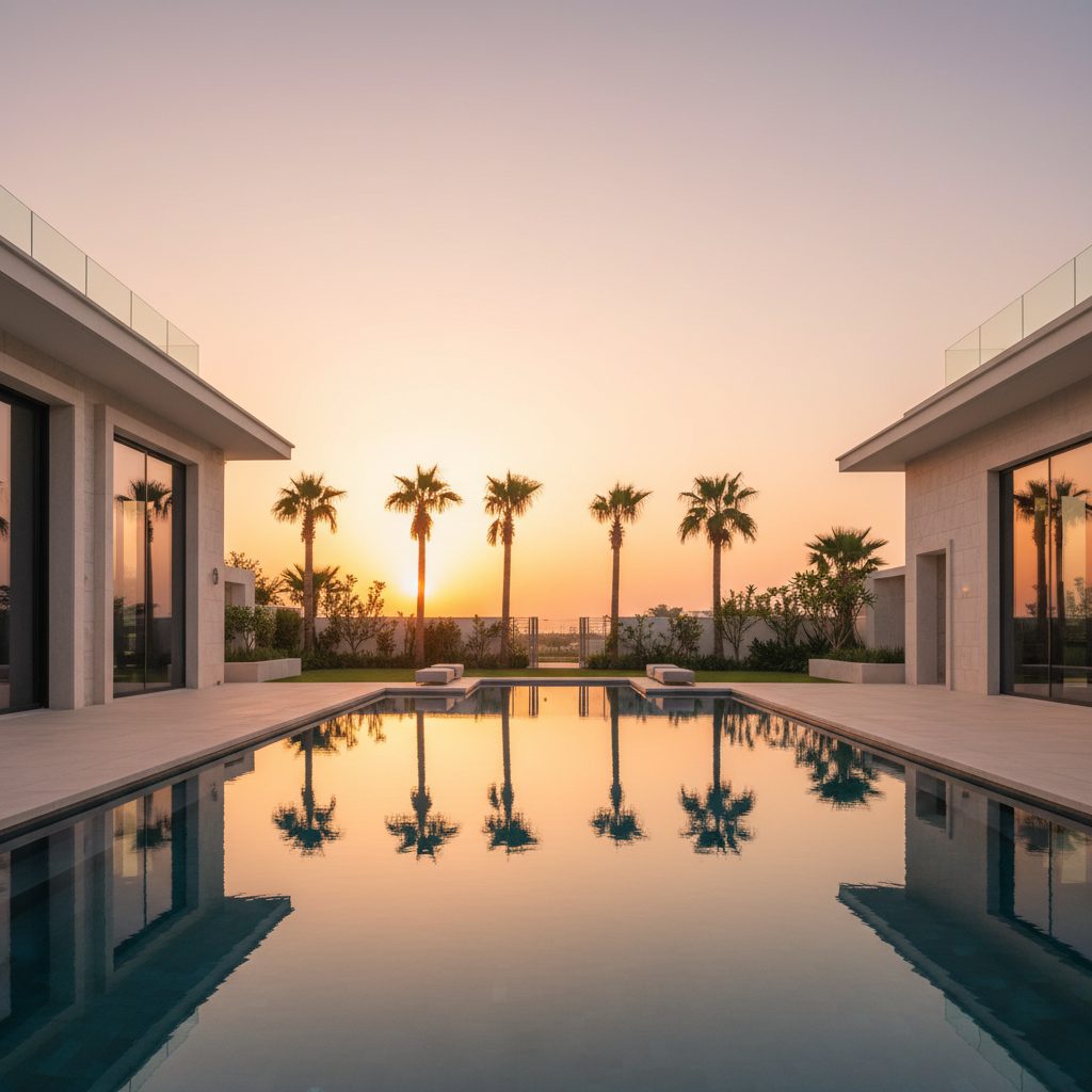 Newly completed Dubai villa