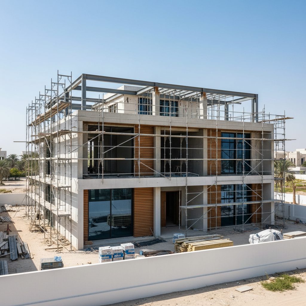 Custom home cinema extension Dubai