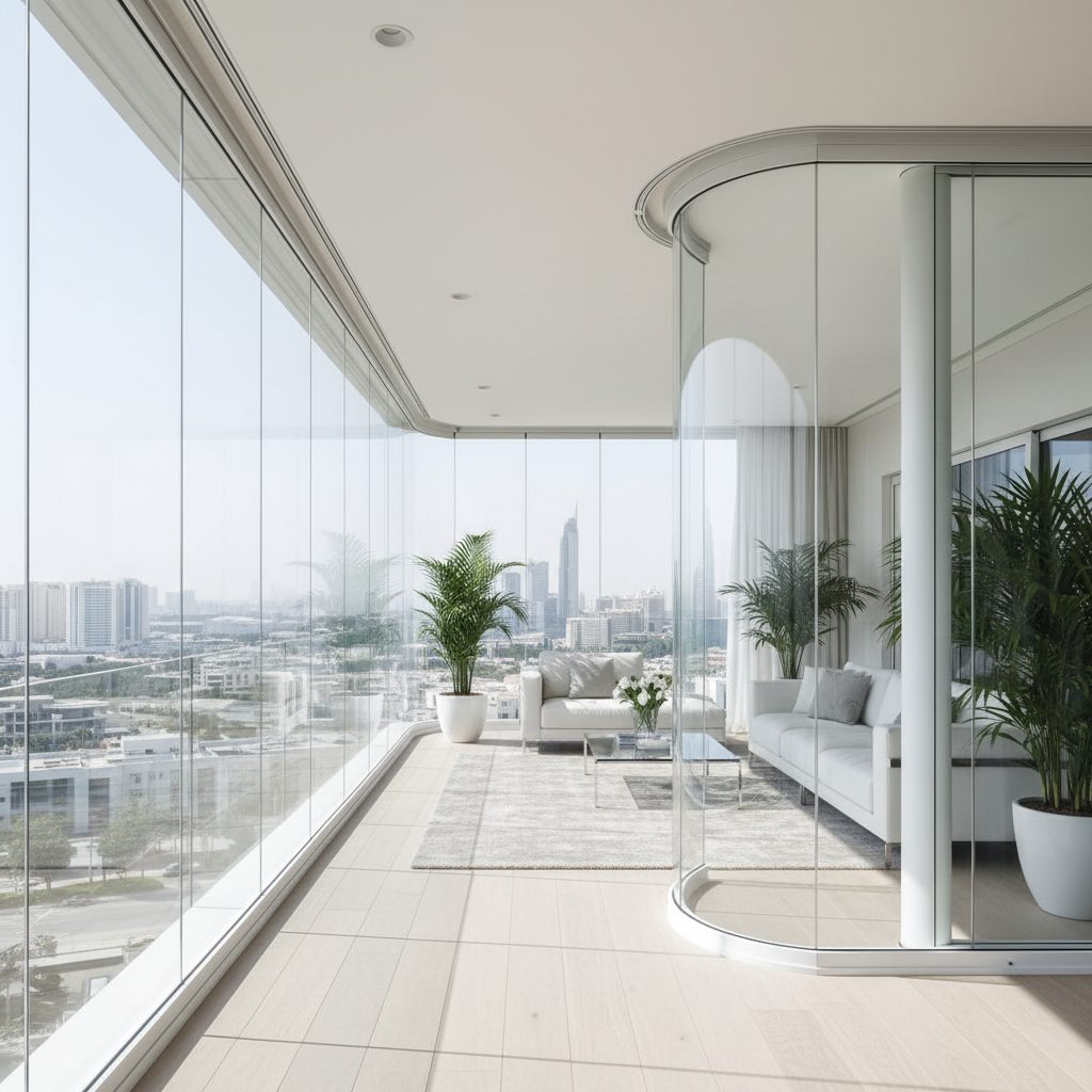 迪拜封闭阳台扩建