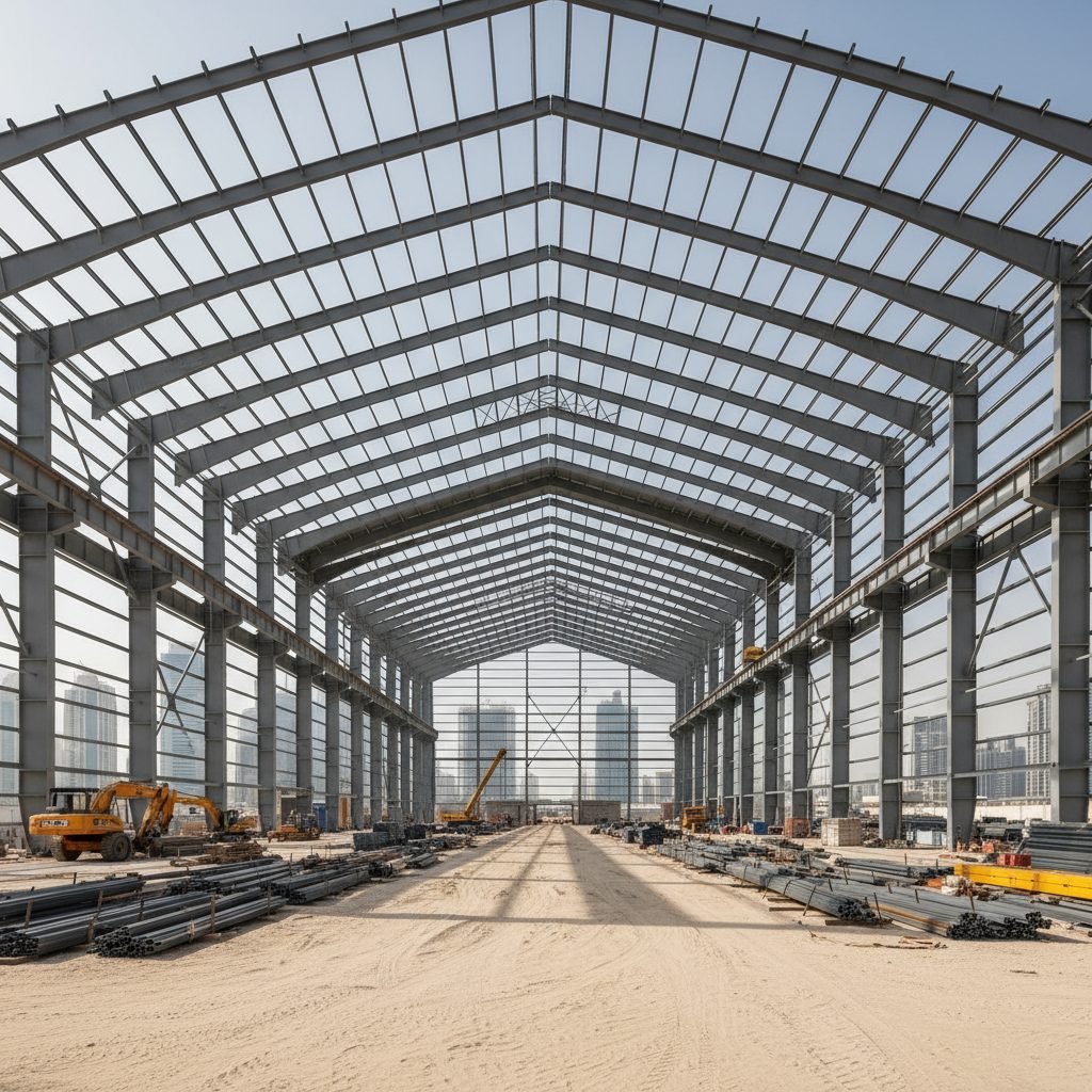 Warehouse Construction project in Jebel Ali Free Zone (JAFZA), Dubai by First Unicorn Interiors