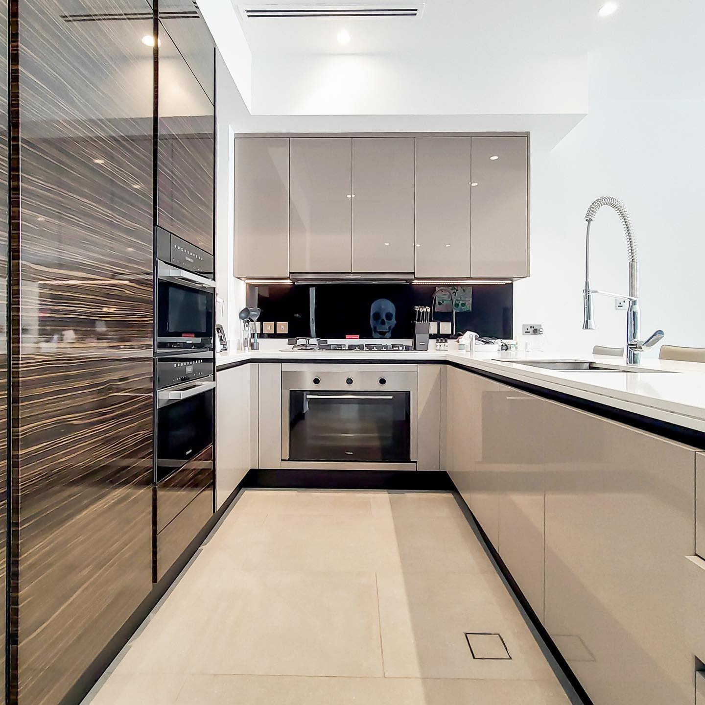 Luxury kitchen renovation in Dubai